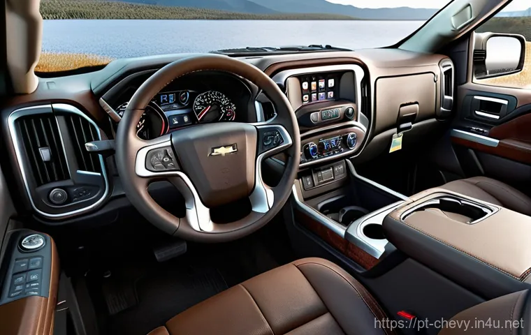 쉐보레 실버라도 견인력 테스트 - **Prompt 1: Majestic Silverado Towing through a Scenic Landscape**
    "A wide-angle, cinematic shot...